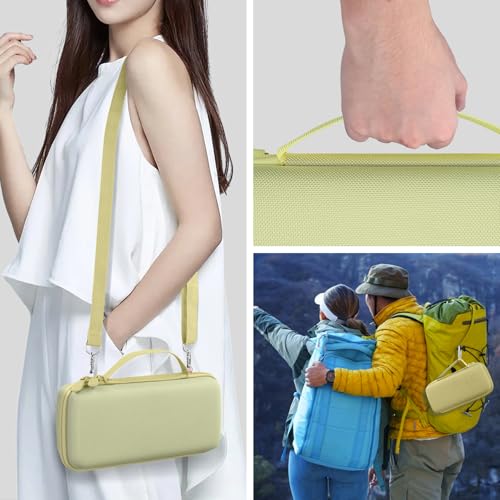 Image of co2CREA Hard Travel Case for Bose SoundLink Flex 2 /1 Speaker, Citrus Yellow