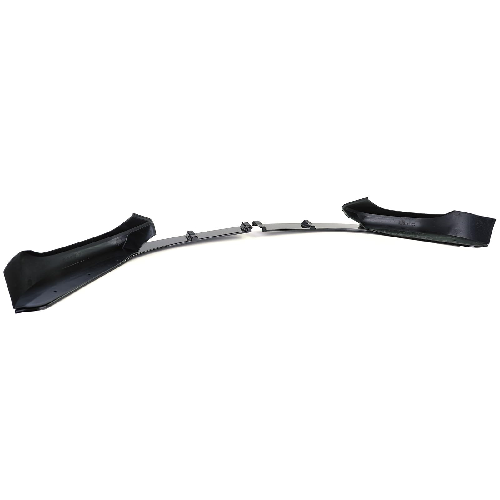 europetuning - Lame BECQUET Spoiler Noir Brillant Compatible BMW Serie 1 F20 F21 Pack M 2015-2020 (05929)