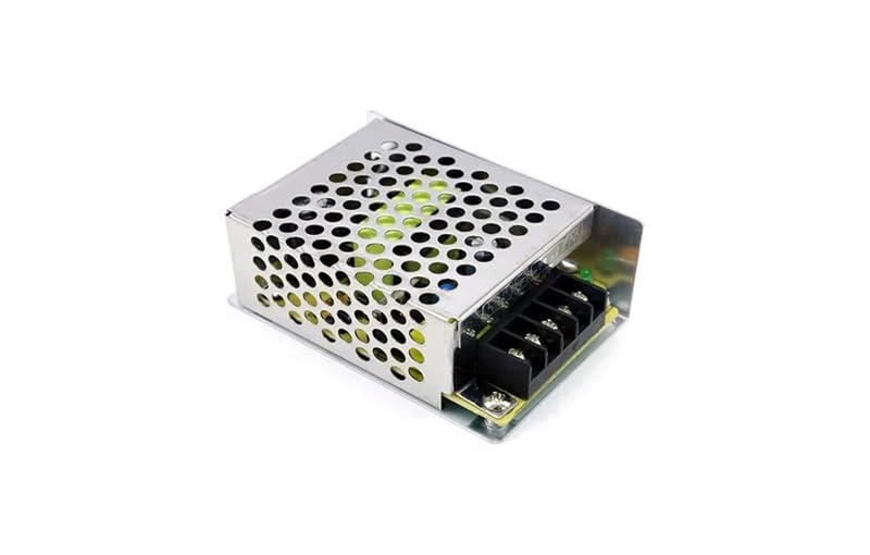 Adaptateur 12V 40A avec refroidissement actif pour éclairage continu