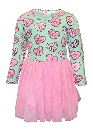 Image of Girls Long Sleeve Tulle Tutu Dresses for Kid and Toddler