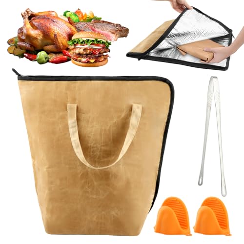 BBQ Blanket Silicone Oven Mitts and BBQ Tong,Insulated Meat