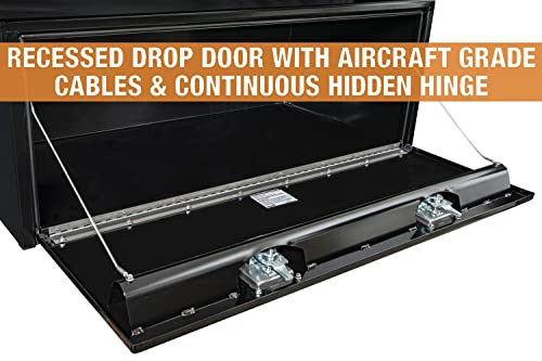 Buyers Products 1708310 Black Steel Underbody Truck Box With T-Handle Latch, 18 X 24 X 48 Inch #TOP4
