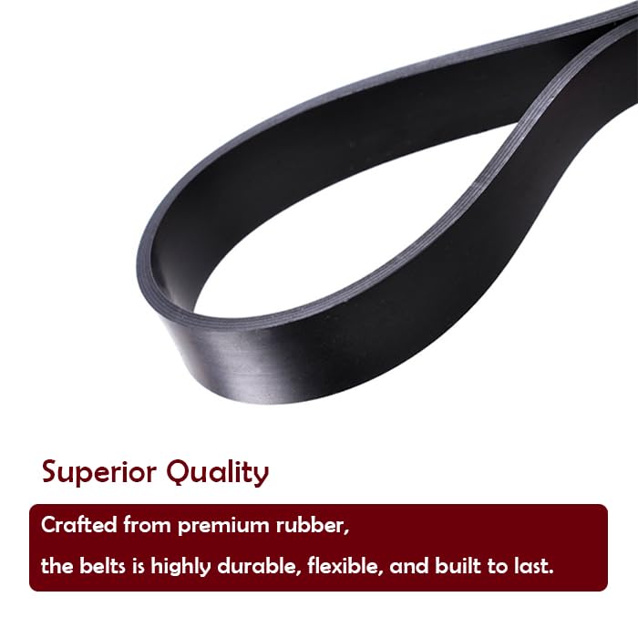 Miniatura 3 de Correas de repuesto para limpiadores de alfombras Bissell 2910 PowerForce y TurboClean 29872806 para mascotas  Repuesto de pieza #1606428, 2