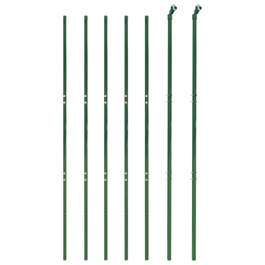 ShGaxin Cerca de Alambre de Acero galvanizado Verde 2x10 m, Malla Metalica, Malla Alambre, Alambre para Conejos, Vallas De Obra, Mallas para Gallinero, Malla Fina De Malla De Alambre - 154054