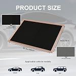 Car Trunk Mat, Black, 29" x 39" - Image 2