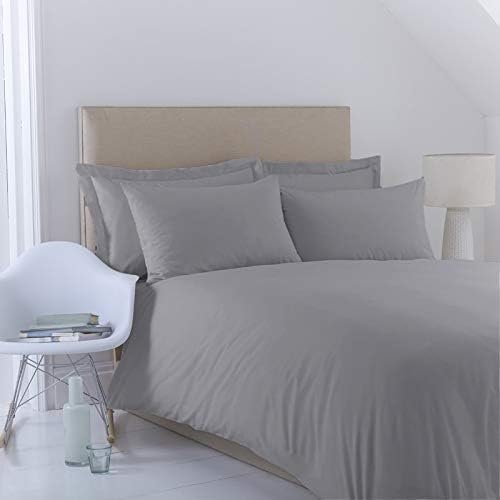 Rohi® Non-Iron Double Duvet Cover Quilt Cover Set Pillow cases (Lilac)