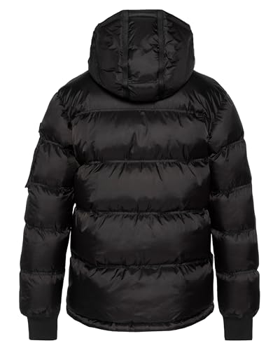 Schott Colten doudoune noire imperméable contre le vent et le gel - 4