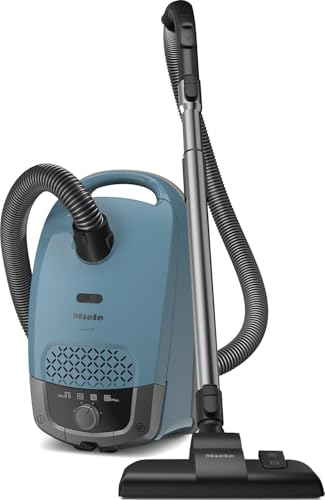 Miele Guard S1 Bagged Canister Vacuum Cleaner with AirClean Filter and FiberTeQ Universal Floorhead Lightweight & Compact Design Nordic Blue 12752460