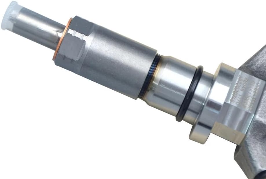 Set of 8 Fuel Injectors 0445120008 Compatible with Chevy Silverado 2500HD 3500HD for Duramax 6.6L LB7 Diesel 2001 2002 2003 2004 Replace 0986435502 97729095 97720661