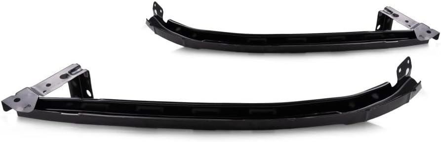 For Honda Accord 2003 04 05 06 2007 Bumper Cover Support Driver and Passenger Side | Pair Front Upper Sedan/Coupe Hybrid Steel CAPA Certified | Replacement For HO1026104, HO1027104 | 191275698839