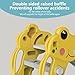 Toddler Slide,Kids Slide Playset for Toddler,Indoor Outdoor Slide Toddler Playset with Ball & Hoop, and Non-Slip Steps,Gift for Boys and Girls 1-3 Years (Yellow)