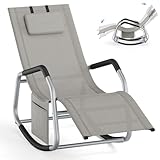 SONGMICS Schaukelliege, Liegestuhl, Scha&hellip;