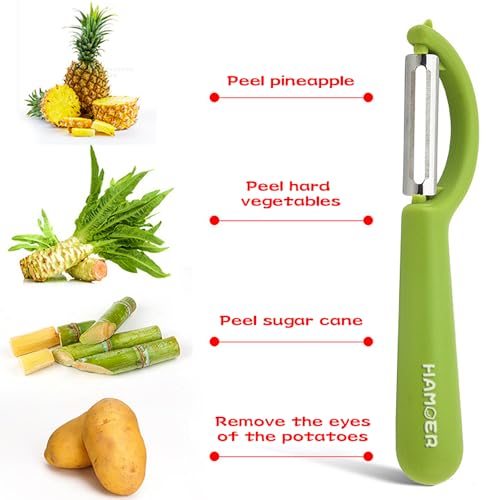 Hamoer Vegetable Peeler, Comfortable Handle, Dishwasher Safe thumb #4