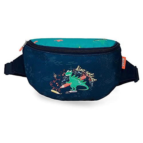 Enso Dino Artist Riñonera Pequeña Multicolor 27X11X6,5 Cms Poliéster