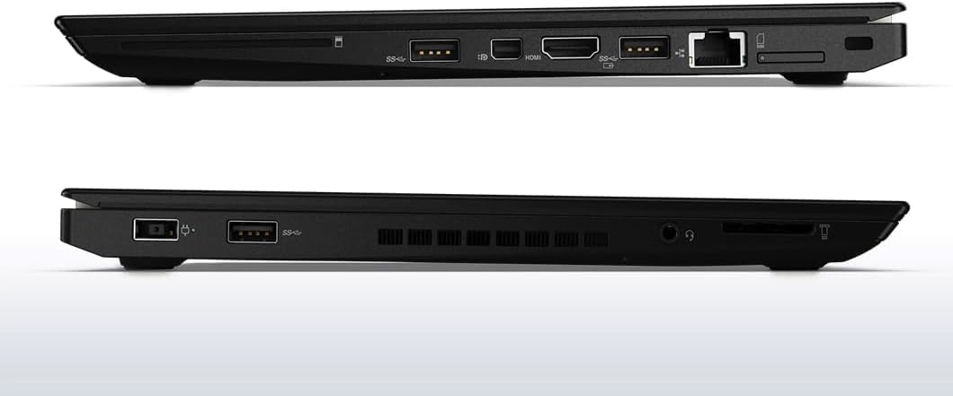 Lenovo T460s ThinkPad Laptop Win 11, 14'' FHD (1920×1080) Display, Intel Core i5-6th Gen, 12GB RAM, 256GB SSD, HDMI, RJ-45 (renewed)