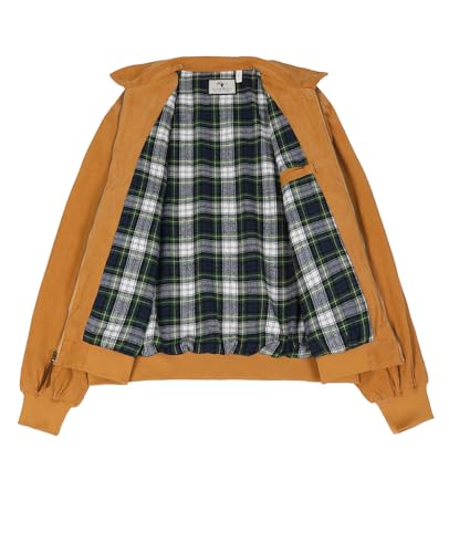 Image of ZENTHACE Men's Corduroy Jacket with Full Flannel Lined,Zip Up Casual Vintage Outerwear Coat,100% Cotton