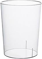 Vista 1 de Cubo de basura moderno transparente para escritorio, cesta de basura redonda, cesta de papel para desperdicios, cestas para sala de estar, baño