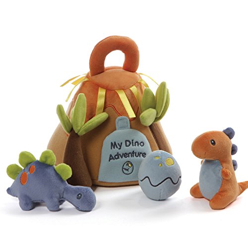 Baby GUND My Dino Adventure Plush Stuffed Playset, Set of 6