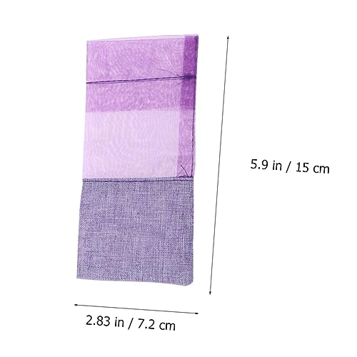 CALLARON 12 sachets bolsa lavanda para hogar y auto miniatura 2