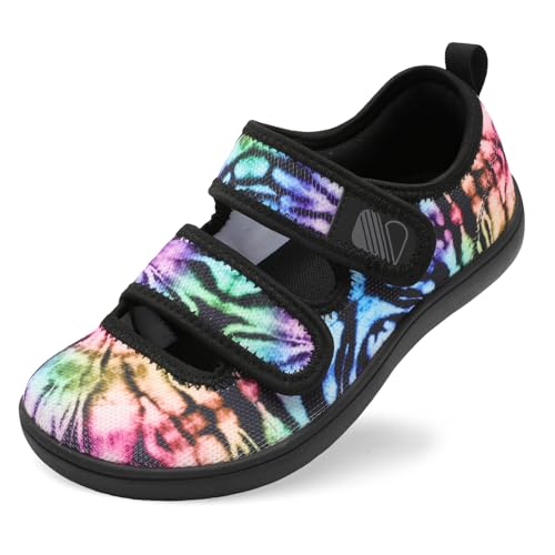 Image of Besroad Womens Walking Shoes Wide Diabetic Shoes Adjustable Barefoot Casual Sneakers Breathable Zero Drop Arthritis Edema Sneakers Indoor Outdoor