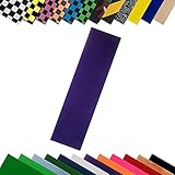 TURBO 9 x 33 Inch Skateboard Grip Tape Sheet Purple