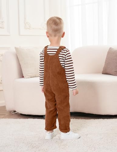 Baby Boy Clothes Long Sleeve Top and Botton Suspender Pants Baby Boy Winter Clothes3