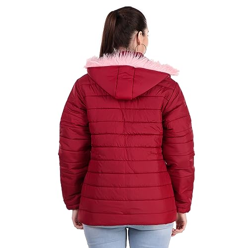 Image of Full Sleeve Solid Women Puffer Jacket