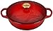 Le Creuset Eiffel Tower Collection Emailliertes Gusseisen-Cocotte mit Deckel, 2,5 qt, Kirschrot