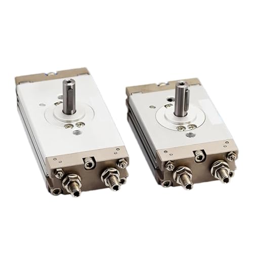 Vérin pneumatique rotatif CRQ2BS angle 90 degrés précis et compact