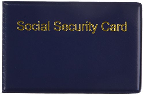 Social Security Card Holder 2-Pack Silver Products