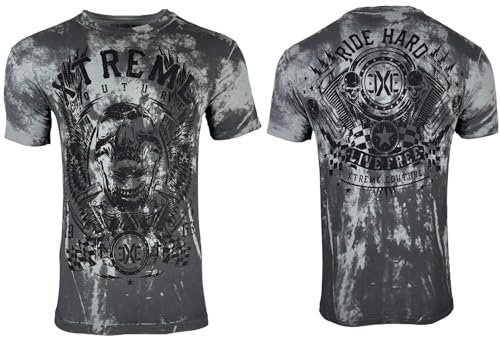 Xtreme Couture by Affliction Men's T-Shirt Oil Slick2