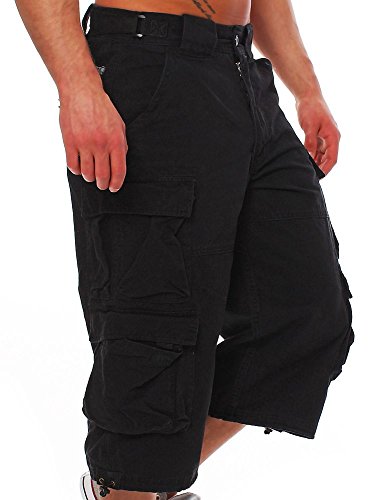Jetlag Jet Lag 3/4 Cargo Shorts 007 Nero