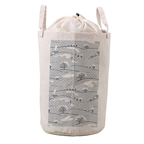 Bolsa de almacenamiento impermeable de lino para ropa de baño 2