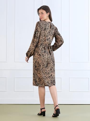 Image of MomToBe Women's Rayon Maternity Dresses | Pregnancy Feeding Nursing Dress with 14 inch Zip on Both Sides