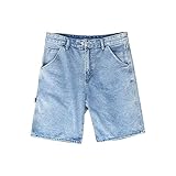 Assorti : ce short d'été en jean pour homme est facile à assortir avec des t-shirts simples, des manches courtes imprimées, des gilets de sport, des t-shirts amples à col rond ou des chemises minimalistes. Les shorts en jean sont un incontournable pour les garde-robes d'été