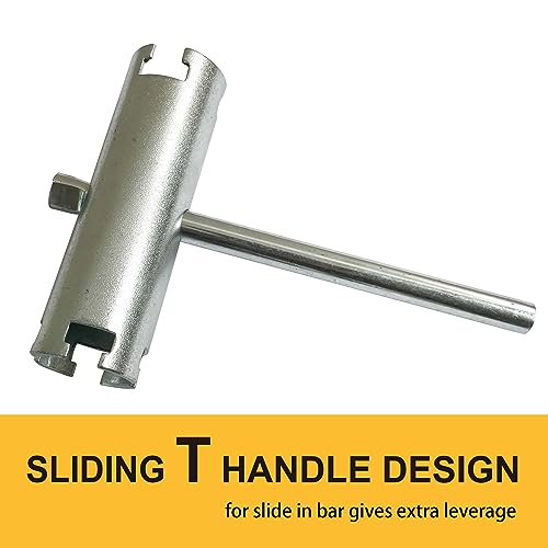 Llave para colador de fregadero Hanpex doble cara miniatura 6
