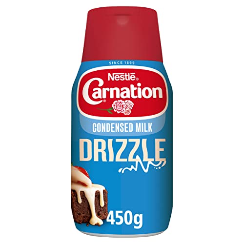 Carnation Sweetened Condensed Milk Drizzle Dessert Sauce for Pancakes Ice Cream and Desserts 450g Bottle