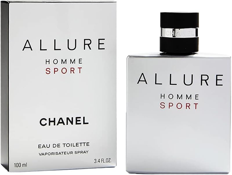 Allure Sport by Chanel for Men, Eau De Toilette Spray, 3.4 Ounce