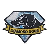 PHOENIX IKKI メタルギア ソリッド ミリタリー コスプレ サバゲ― 刺繍 パッチ ワッペン アップリケ ベルクロ対応 ダイヤモンドドッグス DIAMOND DOGS