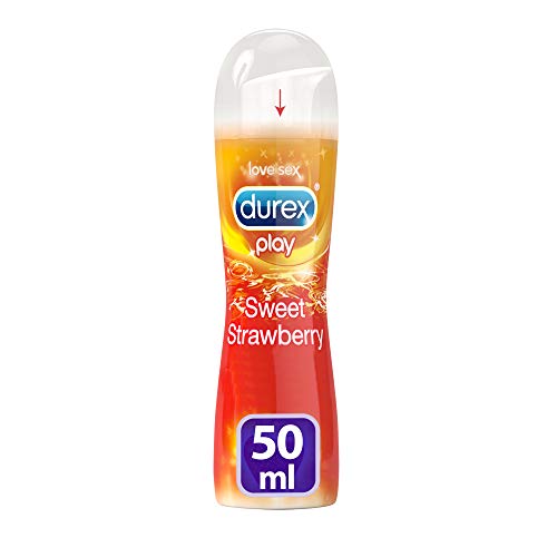 Durex Glijmiddel Play Sweet Strawberry – Aardbei - waterbasis - 50ML