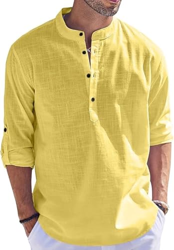 Image of Bellstone Kurta for Man | Men's Trendy Short Kurta | Shirt for Man | Men's Casual Shirts | Kurta Wedding for Men | Stylish Full Sleeve Shirts | Mandarin Collar Short Kurta for Men