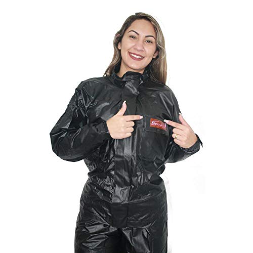 Capa de Chuva Motoqueiro Feminina Serrana Protercapas Tamanho M