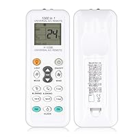 Universelle Klimaanlagen-Fernbedienung K-1028E, 1000-in-1 Digitale LCD-Fernbedienung, kompatibel mit LG, Samsung, Daikin, Gree, Toshiba, Haier, Midea und weiteren Marken