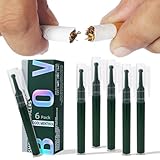 Natural Nicotine-Free & Tobacco-Free Smoking Alternative, Non-Electric Craving Relief, Quit Smoking Aid with Biovikoting (Cool Menthol) - Pack of 6