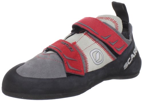 Scarpa Men's Reflex Climbing Shoe,Smoke/Parrot,41 EU/8 M US