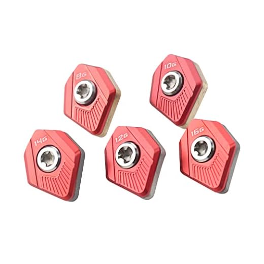 XFDACOV Golf Weight Compatible for Cobra SZ Speedzone Speedzone Xtreme Driver Head Red 5pc(8g/10g/12g/14g/16g)