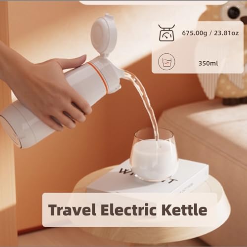 Hervidor eléctrico portátil 350ml de acero inox miniatura 2
