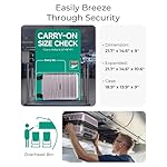 BAGSMART Carry On Luggage 22x14x9 Airline Approved with Spinner Wheels,Lightweight 20 Inch Luggage with TSA Lock,Expandable Hard Shell Carry On Suitcases for Men Women,Rose Purple - Image 5