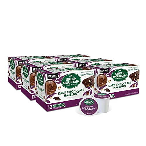 Green Mountain Coffee Roasters Dark Chocolate Hazelnut Coffee, Keurig Single Serve K-Cup Pods, 72 Count #TOP1
