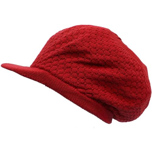 Image of Shoe String King SSK Rasta Knit Tam Hat Dreadlock Cap. Multiple Designs and Sizes.